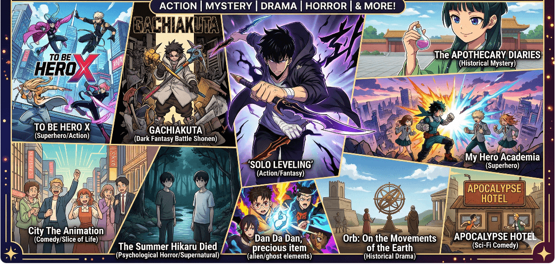 Top 10 Anime of 2025 — Ranked, Roasted & Reviewed